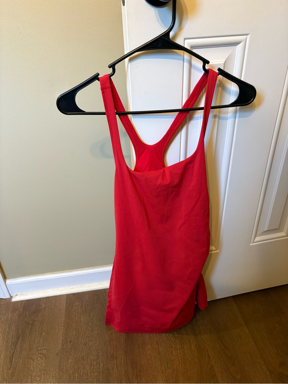 Red Racerback Tennis Dress
